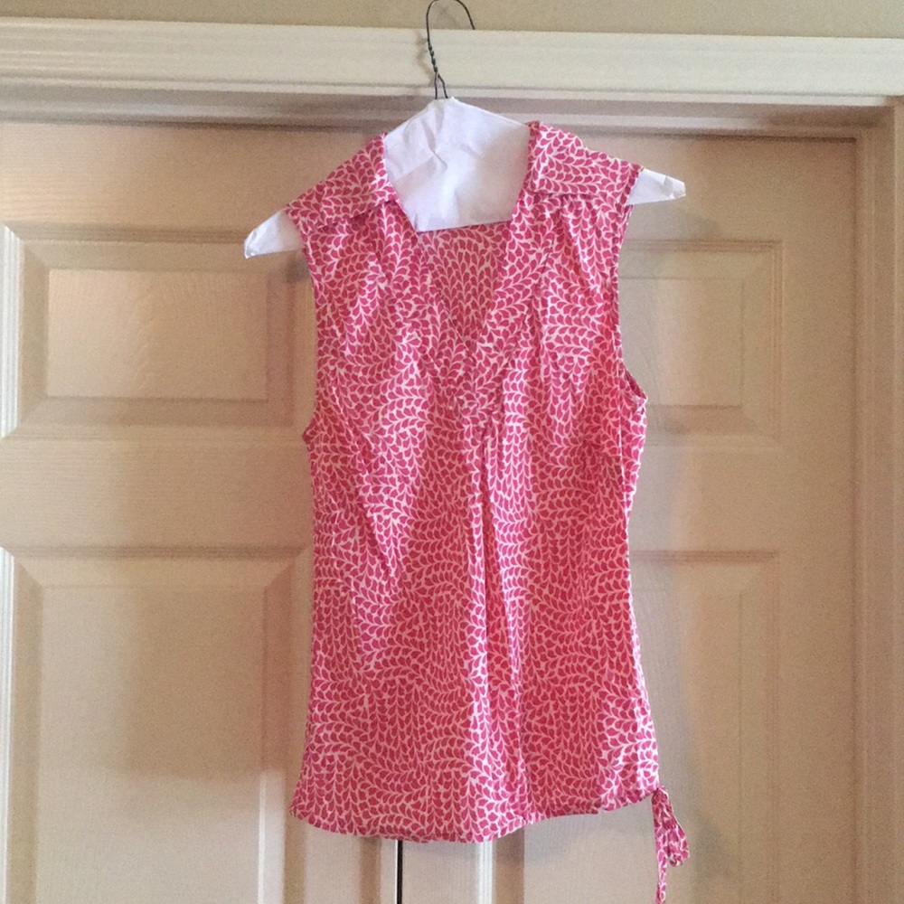 Sleeveless Silk Blouse